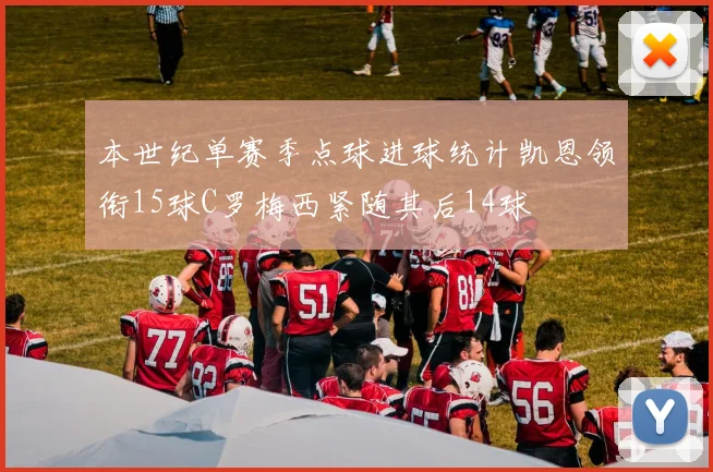 本世纪单赛季点球进球统计凯恩领衔15球C罗梅西紧随其后14球